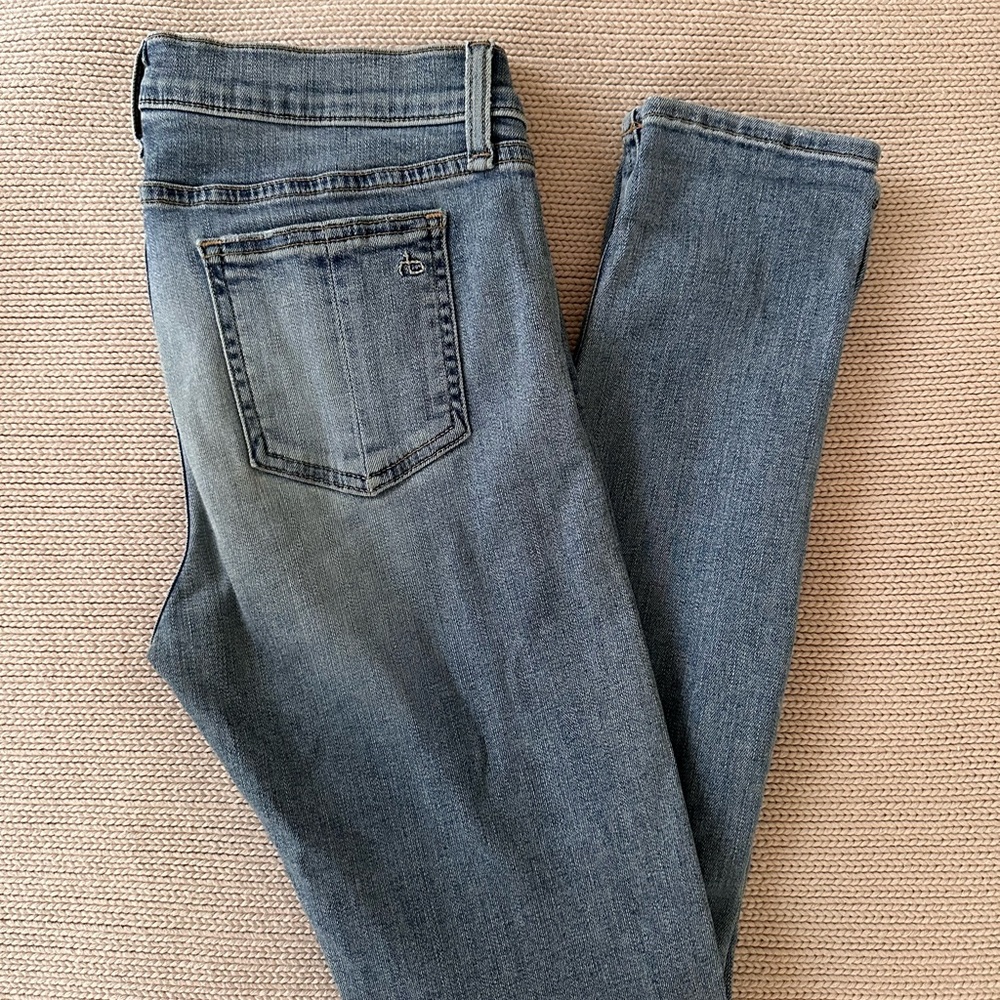 Rag & Bone skinny capri jean